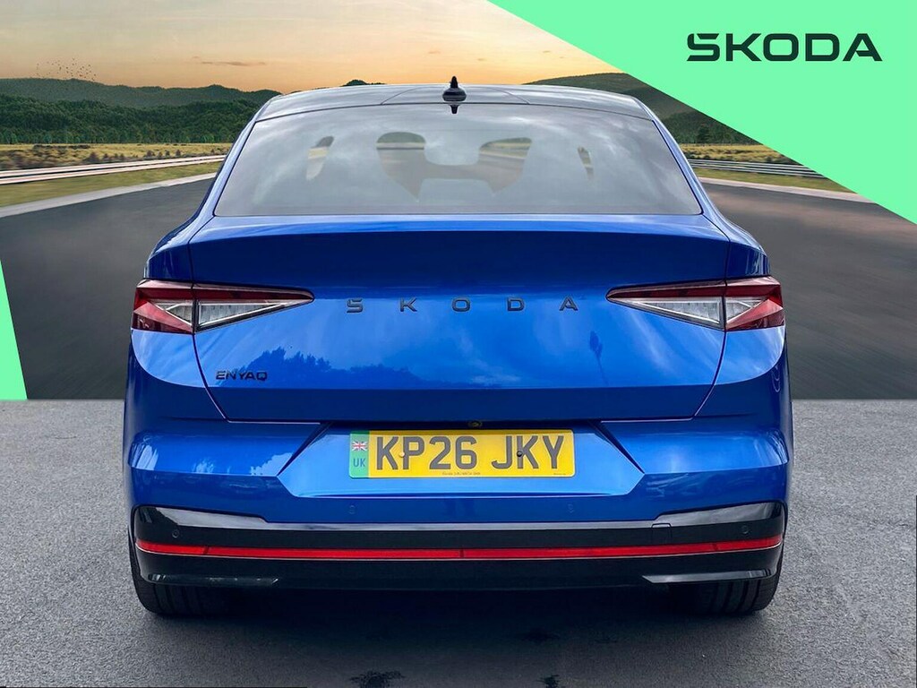 Skoda ENYAQ 84Kwh Vrs Suv 4Wd 340 Ps Blue #4