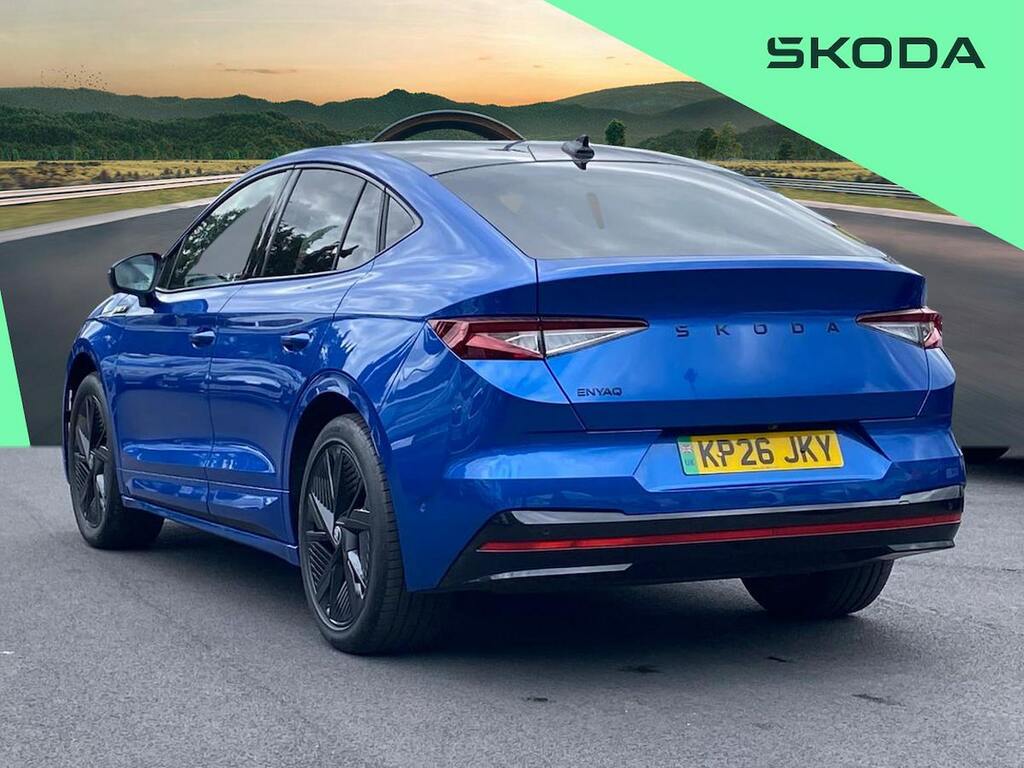Skoda ENYAQ 84Kwh Vrs Suv 4Wd 340 Ps Blue #2