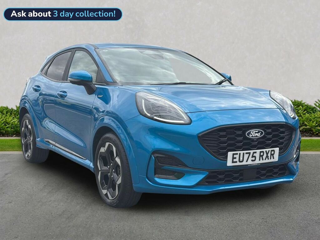 Ford Puma 1.0T Ecoboost Mhev St-line X Suv Hybrid Blue