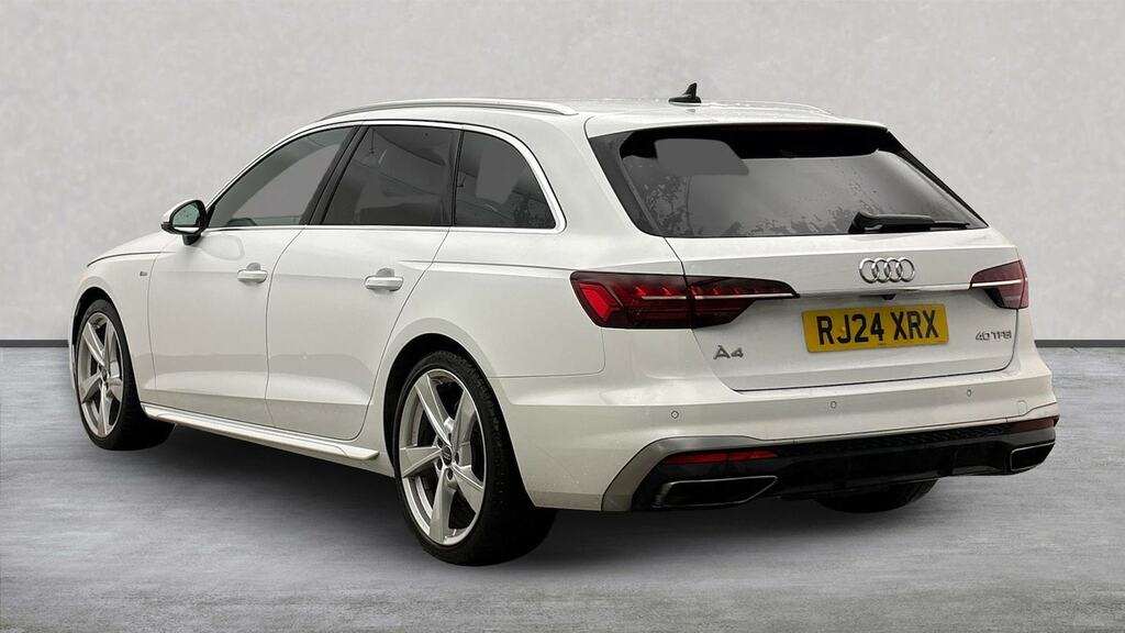 Audi A4 Avant 2.0 Tfsi 40 S Line Estate S Tronic Euro White #2