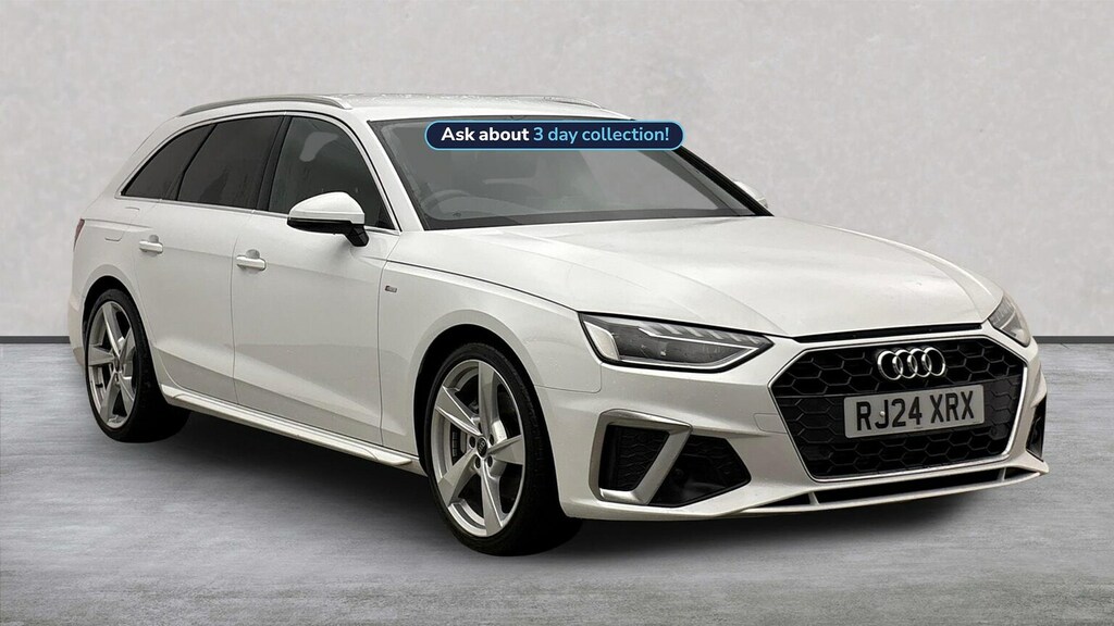 Audi A4 Avant 2.0 Tfsi 40 S Line Estate S Tronic Euro White