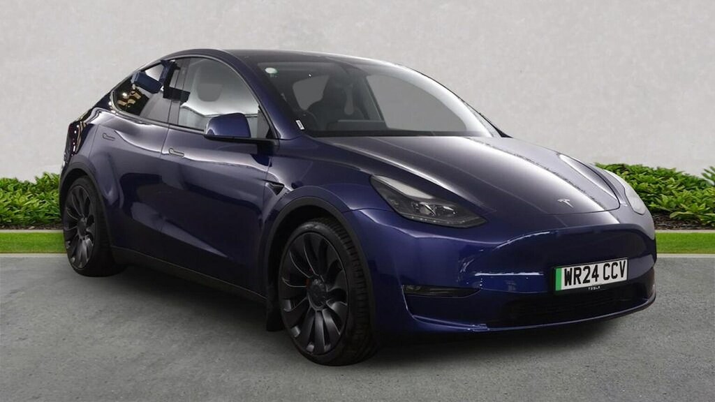 Tesla Model Y Dual Motor Performance Suv 4Wd Blue