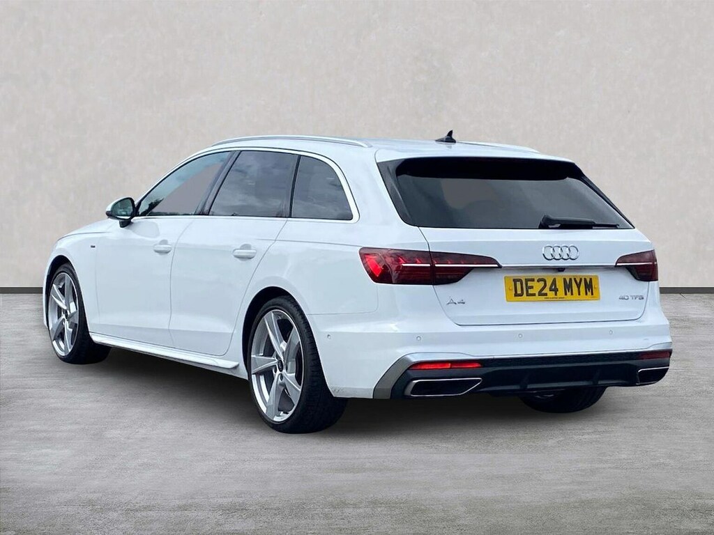 Audi A4 Avant 40 Tfsi 204 S Line S Tronic Tech Pack White #2