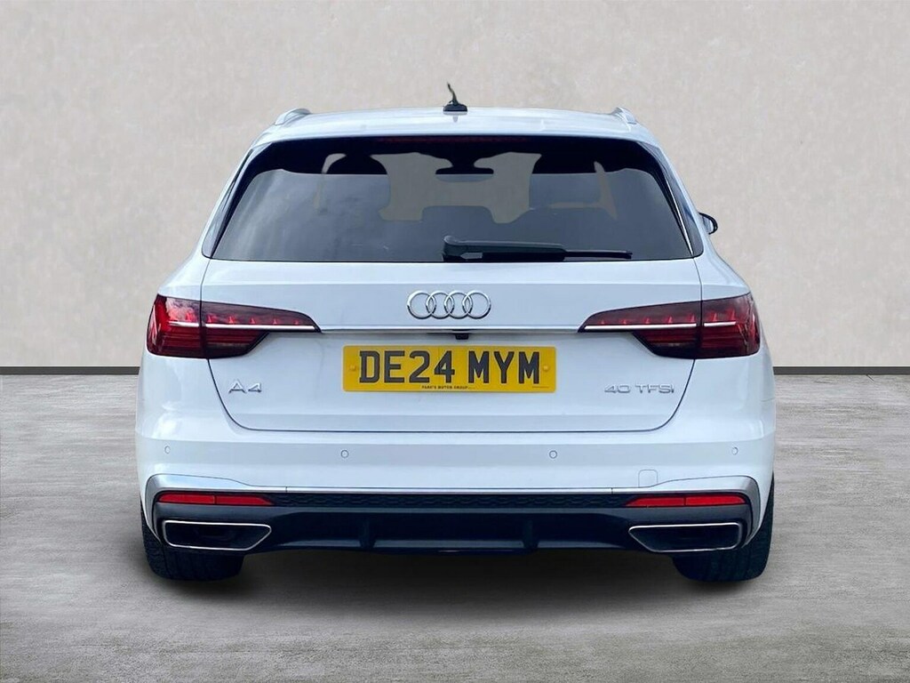 Audi A4 Avant 40 Tfsi 204 S Line S Tronic Tech Pack White #4