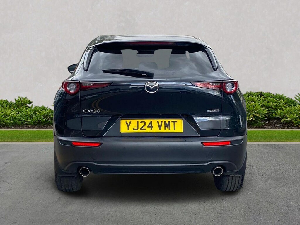 Mazda CX-30 2.0 E-skyactiv X Mhev Exclusive-line Suv Petro Black #4