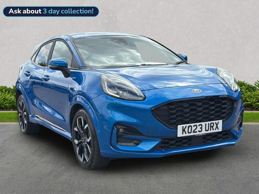 Ford Puma 1.0T Ecoboost Mhev St-line X Suv Hybrid Blue