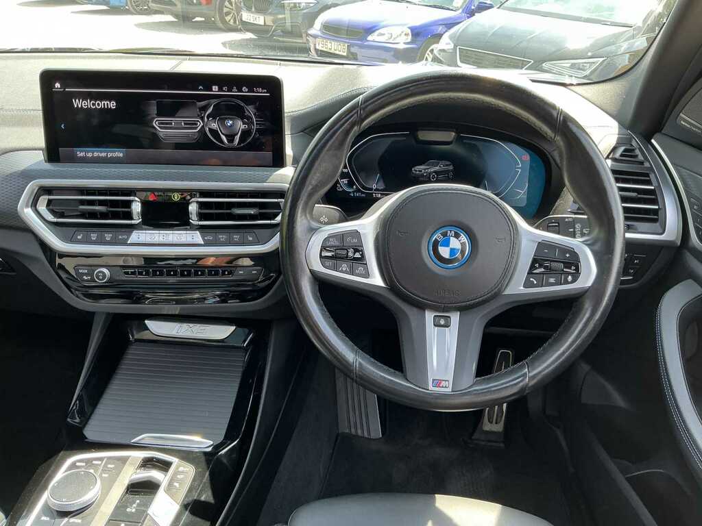 BMW iX3 80Kwh M Sport Suv 286 Ps Black #9