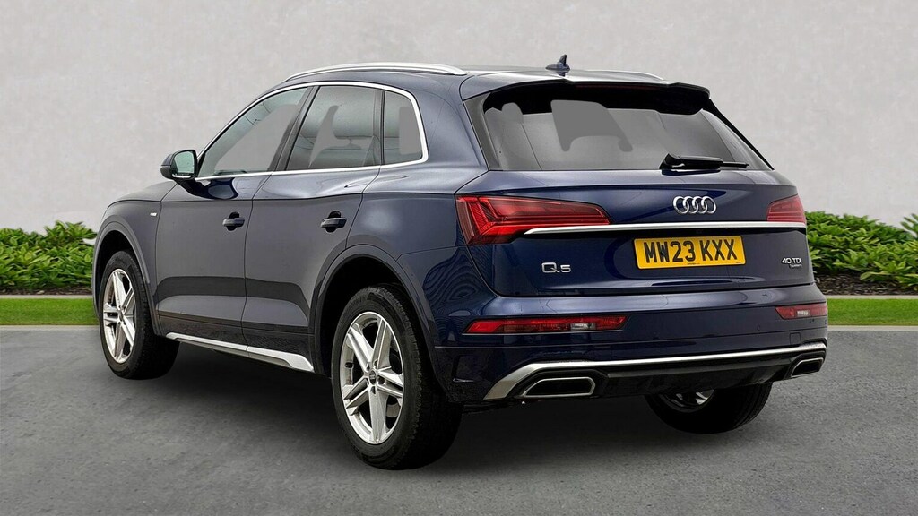 Audi Q5 2.0 Tdi 40 S Line Suv S Tronic Quattro Blue #2