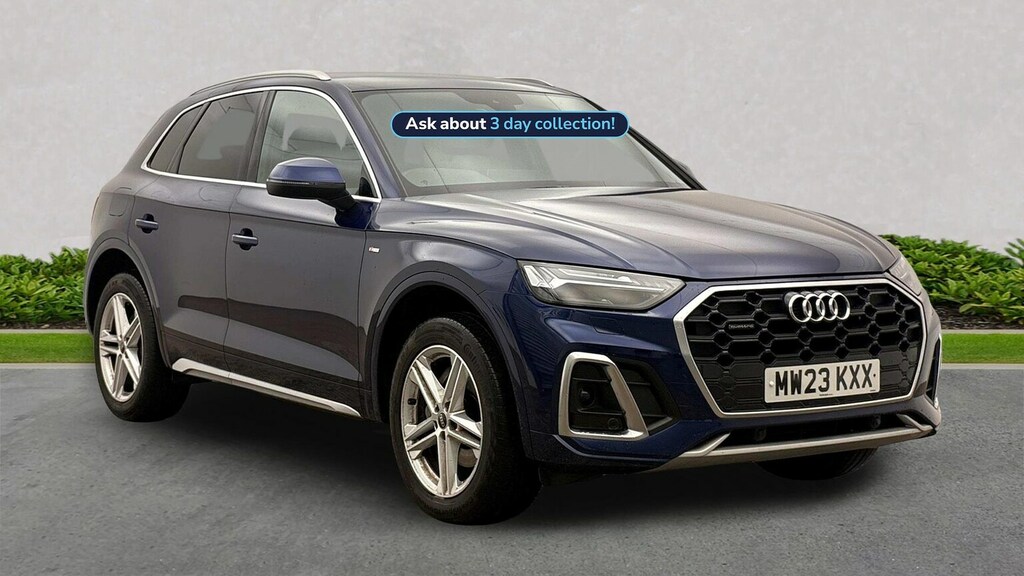 Audi Q5 2.0 Tdi 40 S Line Suv S Tronic Quattro Blue