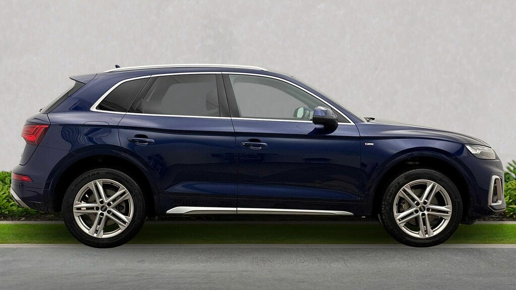 Audi Q5 2.0 Tdi 40 S Line Suv S Tronic Quattro Blue #3
