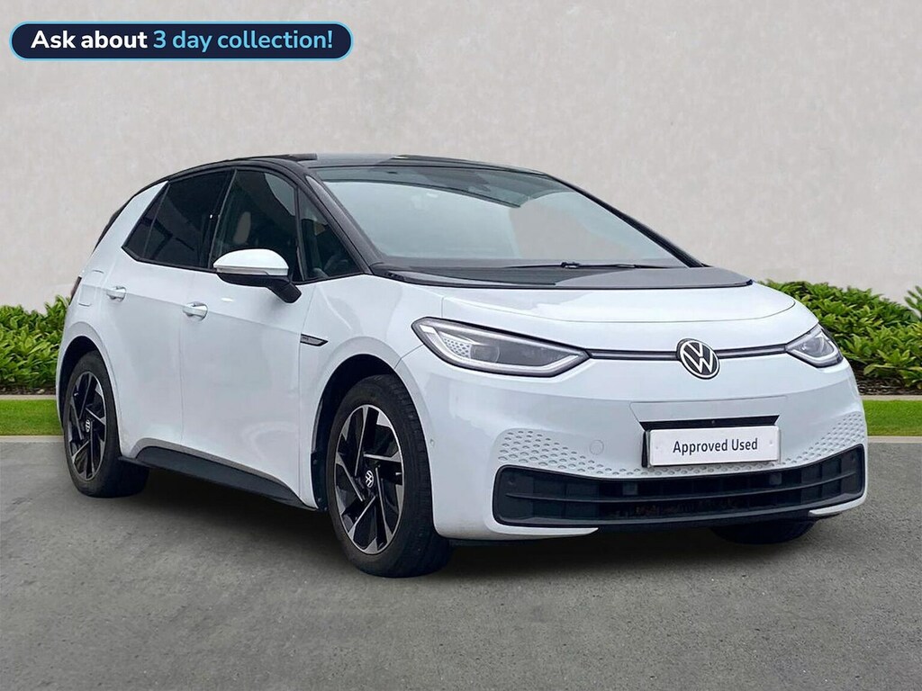 Volkswagen ID.3 Pro Performance 58Kwh Max Hatchback A White