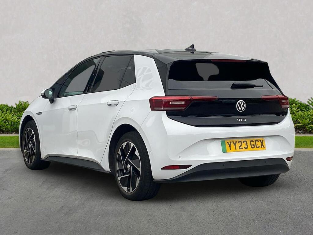 Volkswagen ID.3 Pro Performance 58Kwh Max Hatchback A White #2