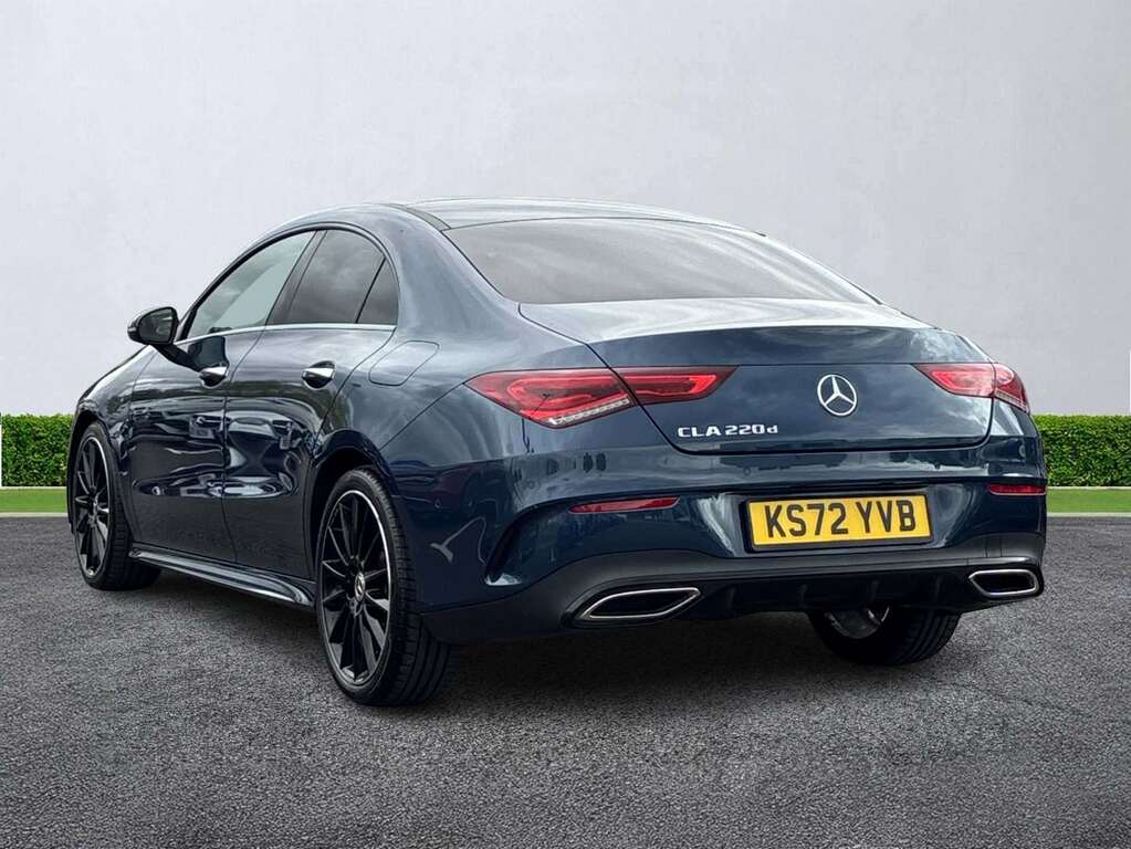 Mercedes-Benz CLA Class Cla 220D Amg Line Premium Night Ed Tip Blue #2