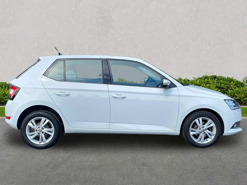 Skoda Fabia 1.0 Se Hatchback Euro 6 Ss 6 White #3