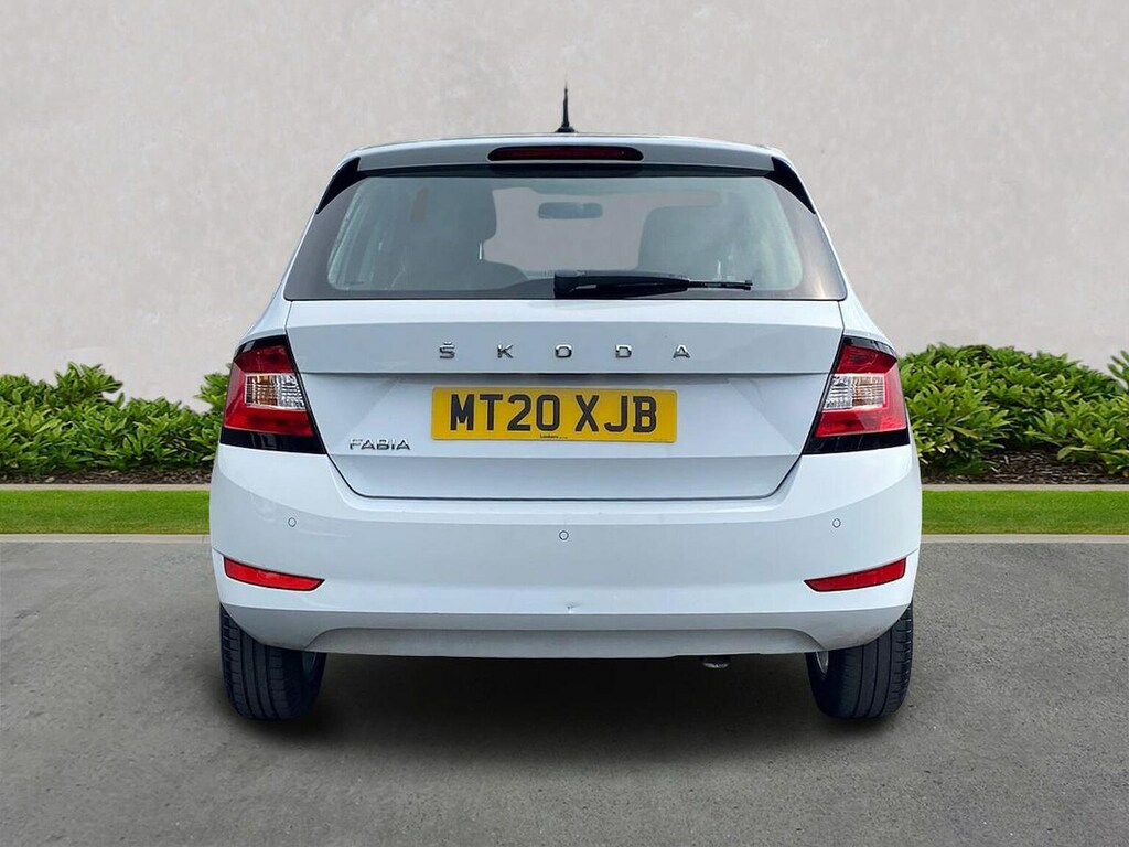 Skoda Fabia 1.0 Se Hatchback Euro 6 Ss 6 White #4