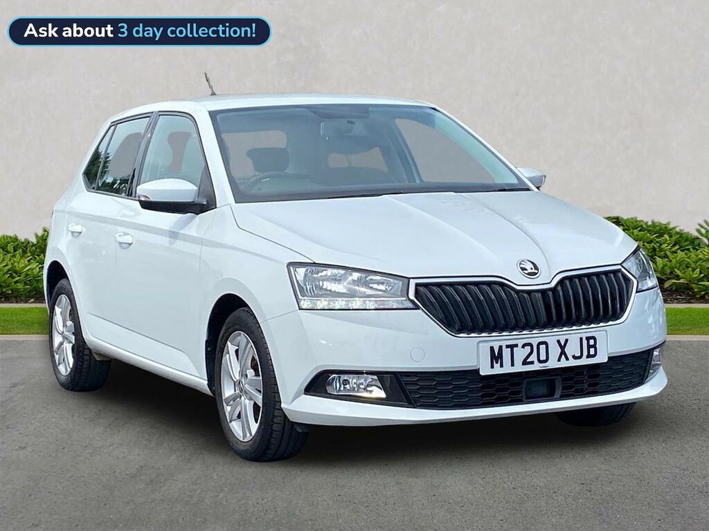 Skoda Fabia 1.0 Se Hatchback Euro 6 Ss 6 White