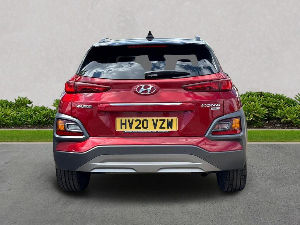 Hyundai Kona 1.6 T-gdi Premium Gt Suv Dct 4Wd Euro 6 Red #4