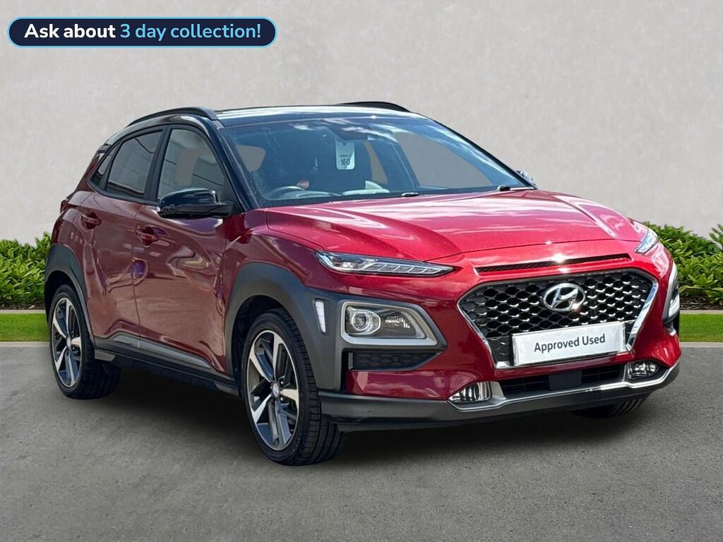 Hyundai Kona 1.6 T-gdi Premium Gt Suv Dct 4Wd Euro 6 Red