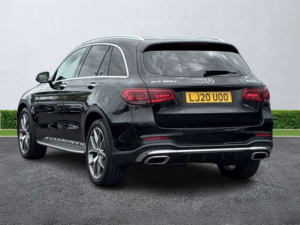Mercedes-Benz GLC Class Glc 300D 4Matic Amg Line Premium Pls 9G-tronic Black #2