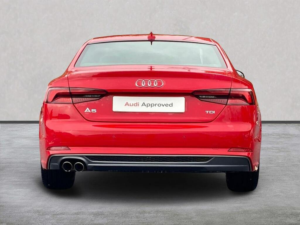 Audi A5 40 Tdi S Line S Tronic Red #4