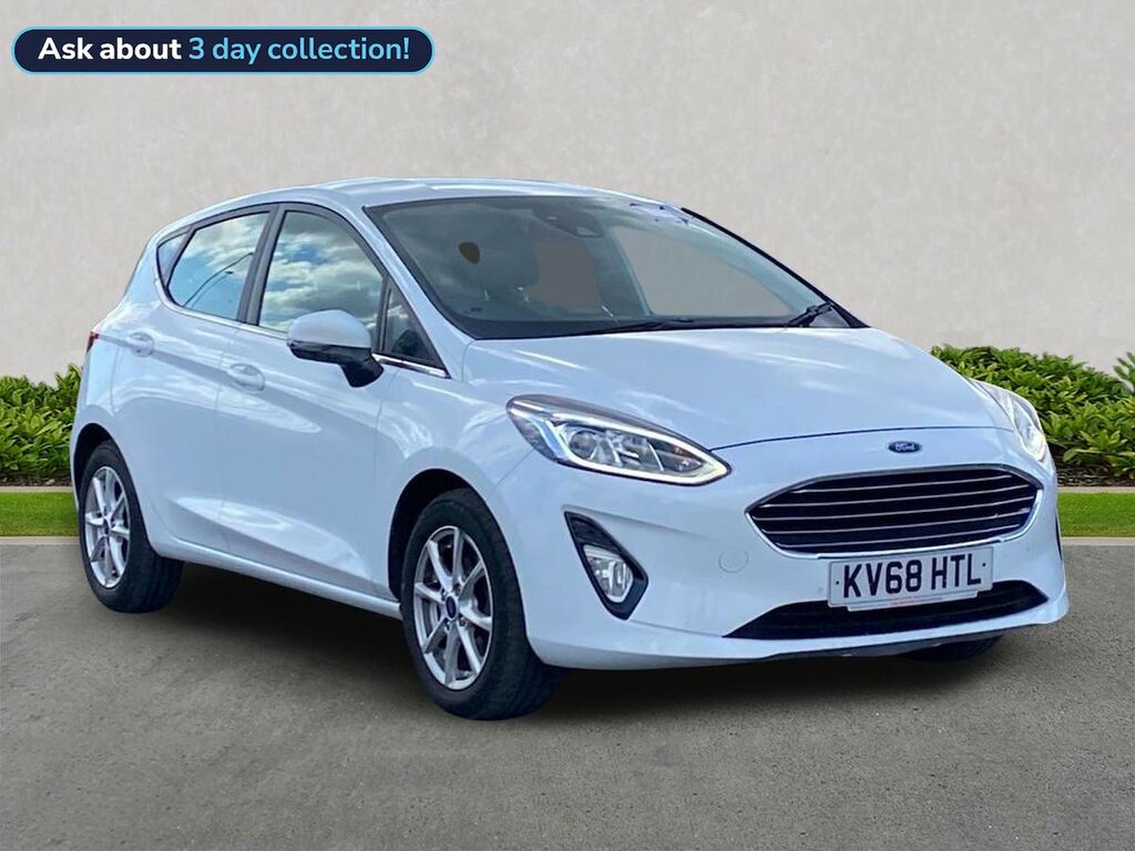 Ford Fiesta 1.1 Ti-vct Zetec Hatchback Euro White