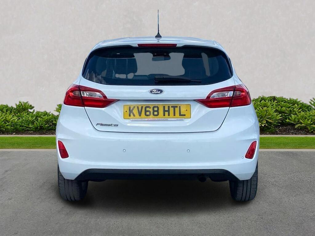 Ford Fiesta 1.1 Ti-vct Zetec Hatchback Euro White #4