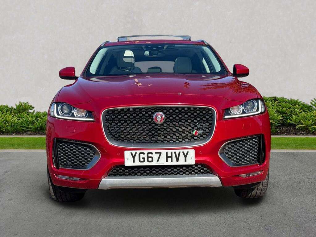 Jaguar F-Pace 3.0 Supercharged V6 S Awd Red #5