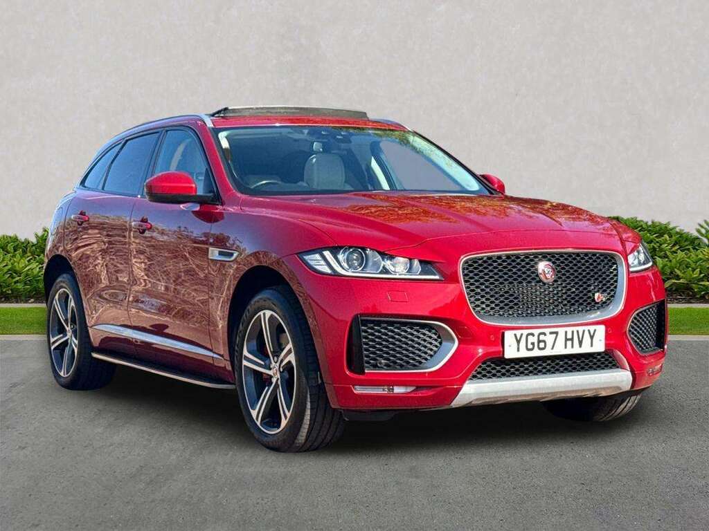 Jaguar F-Pace 3.0 Supercharged V6 S Awd Red