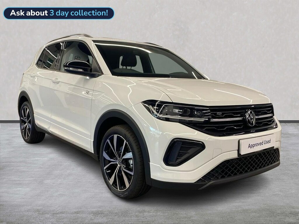 Volkswagen T-Cross 1.0 Tsi Black Edition Dsg White