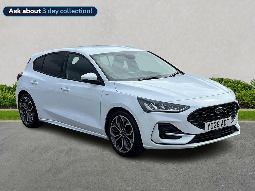 Ford Focus 1.0 Ecoboost Hybrid Mhev 155 St-line X Ed White