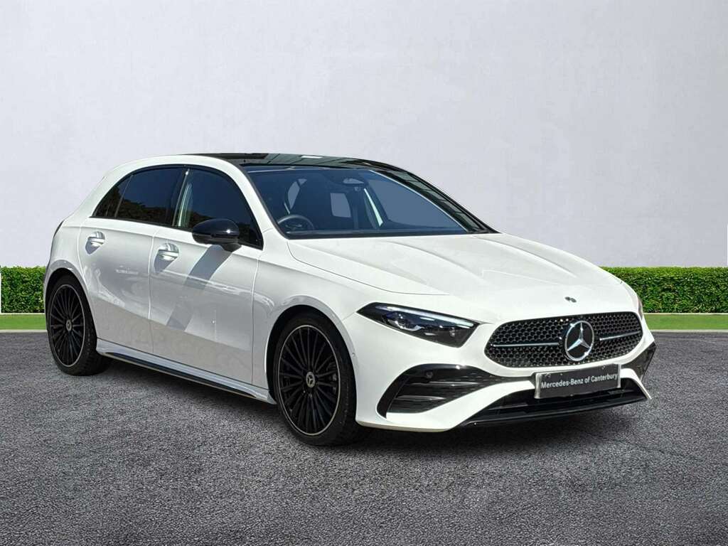 Mercedes-Benz A Class A180 Amg Line Premium Plus White