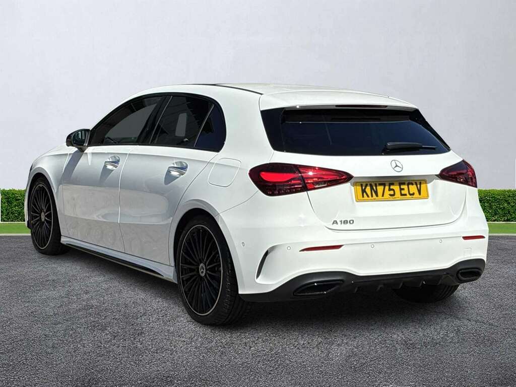 Mercedes-Benz A Class A180 Amg Line Premium Plus White #2