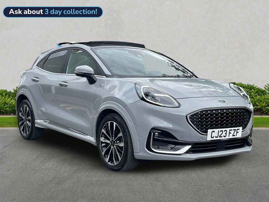 Ford Puma 1.0 Ecoboost Hybr Mhev 155 St-line Vignale Dct Grey