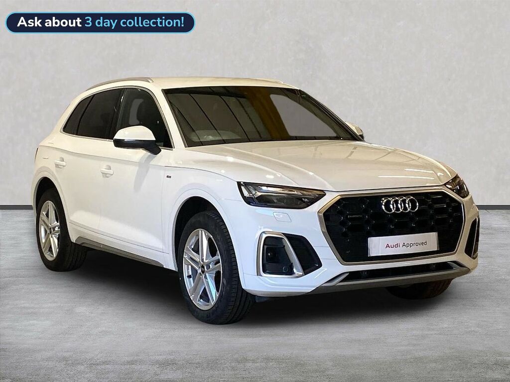 Audi Q5 2.0 Tdi 40 S Line Suv S Tronic Quattro White
