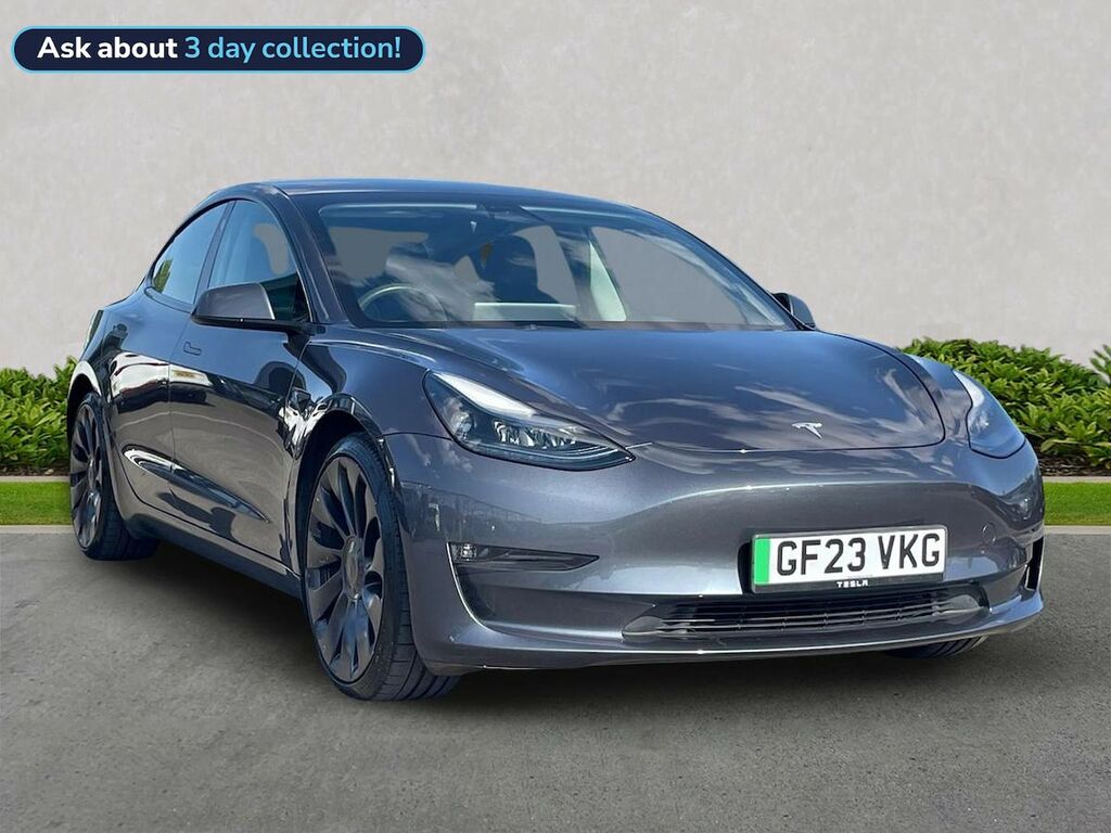 Tesla Model 3 Dual Motor Performance Saloon Silver