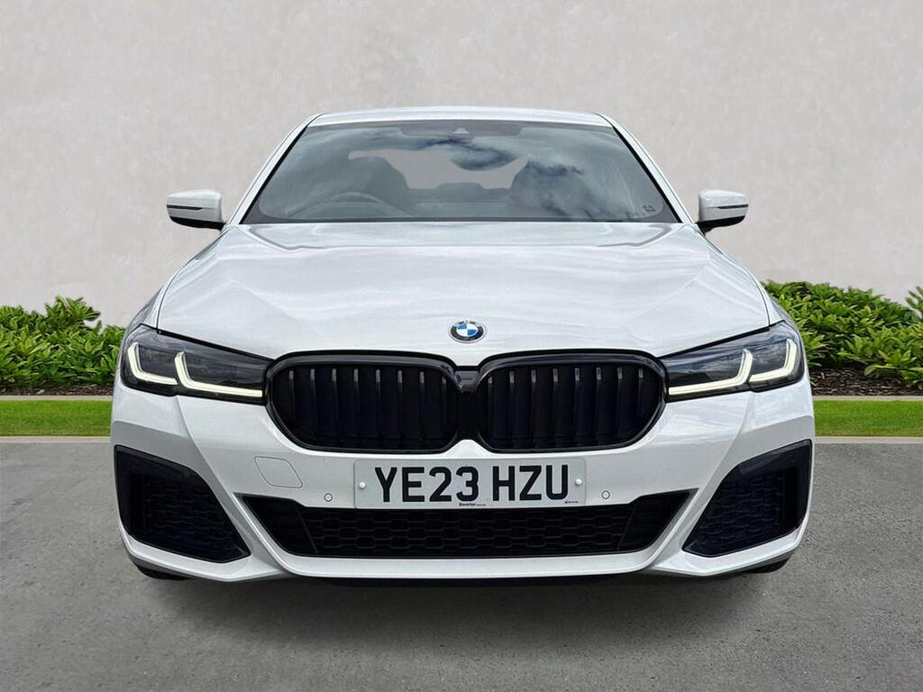 BMW 5 Series 3.0 530D Mht M Sport Saloon Hybrid Step White #6