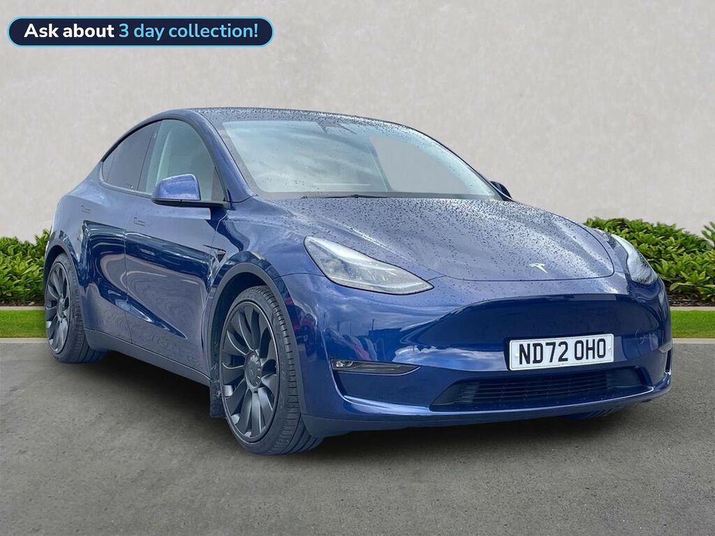 Tesla Model Y Dual Motor Performance Suv 4Wd Blue