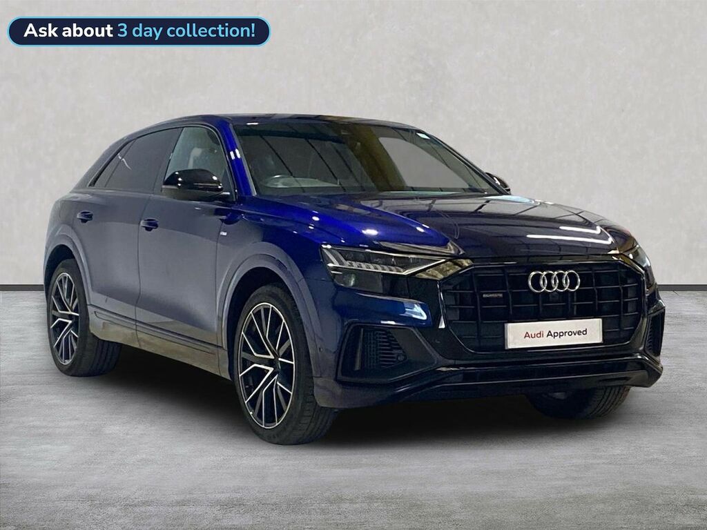 Audi Q8 3.0 Tfsi V6 55 Black Edition Suv Tiptro Blue