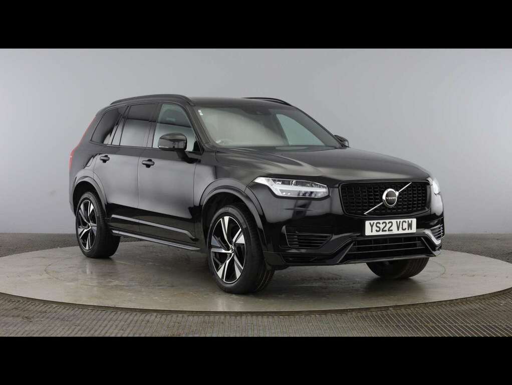 Volvo XC90 2.0 T8 455 Recharge Phev R Design Awd Black