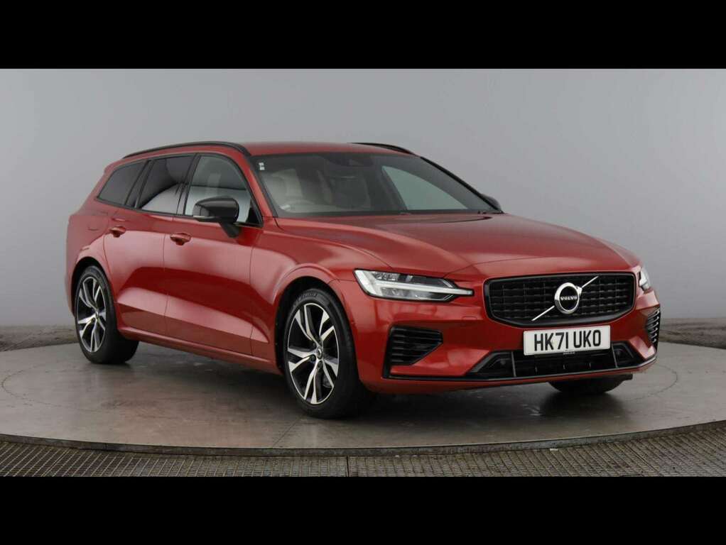 Volvo V60 2.0 T6 Recharge Phev R Design Awd Red