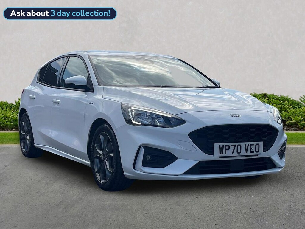 Ford Focus 1.5 Ecoblue 120 St-line Nav White