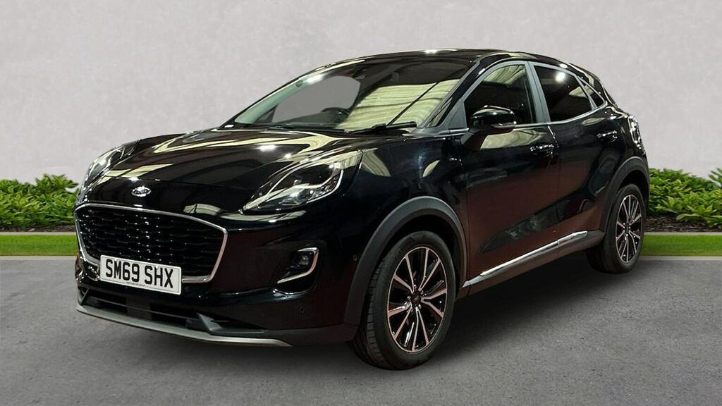 Ford Puma 1.0T Ecoboost Mhev Titanium First Edition Suv Black #2