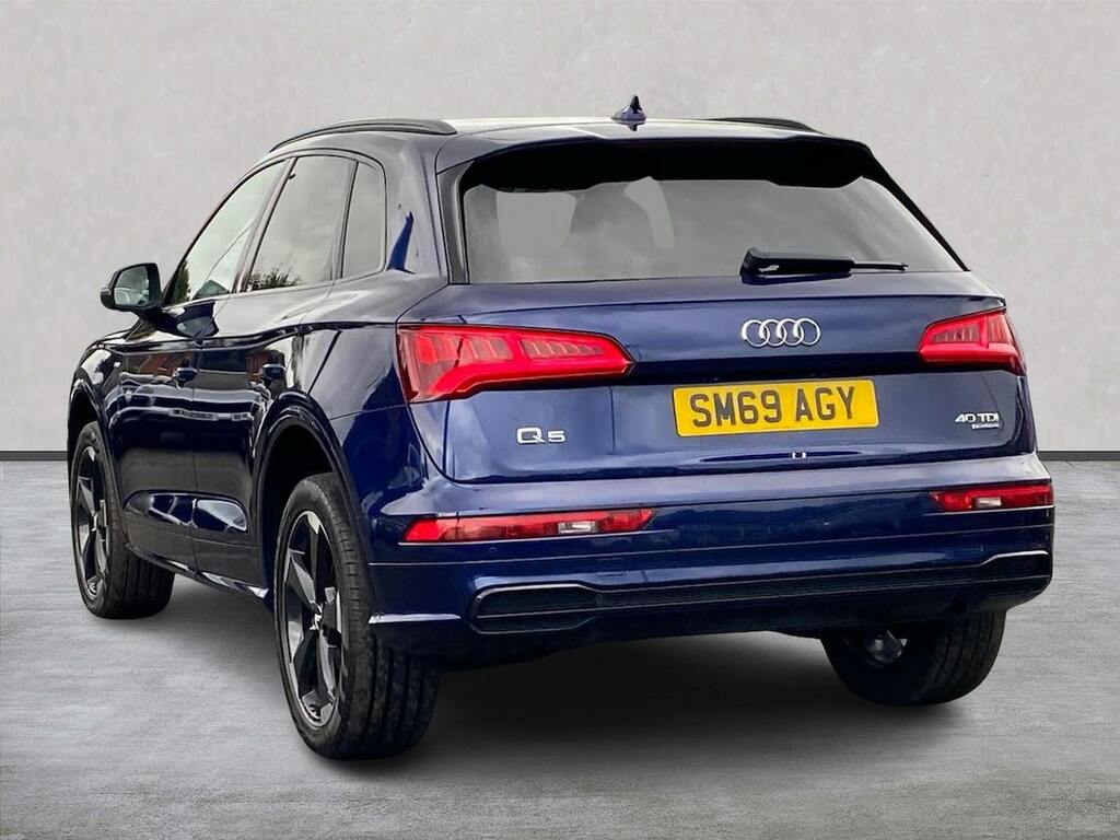 Audi Q5 2.0 Tdi 40 Black Edition Suv S Tronic Q Blue #2