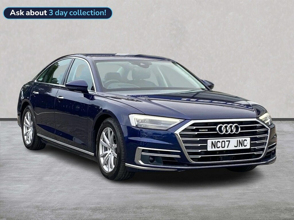 Audi A8 3.0 Tdi V6 50 Saloon Tiptronic Quattro Blue