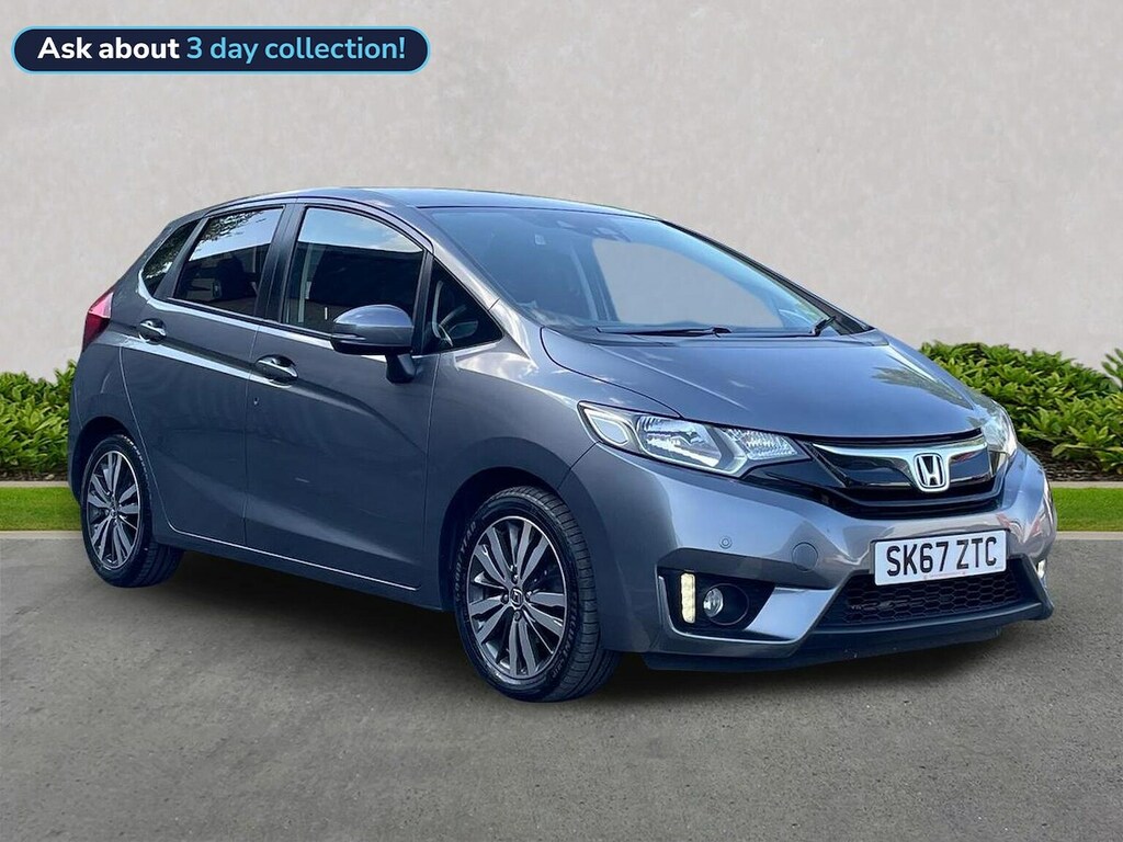 Honda Jazz 1.3 I-vtec Ex Hatchback Cvt Euro 6 Ss Grey