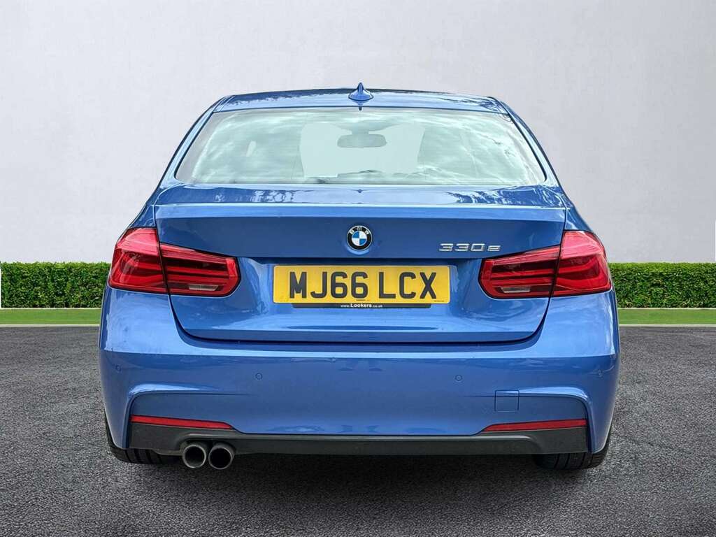 BMW 3 Series 330E M Sport Step Blue #4