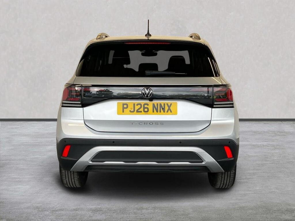 Volkswagen T-Cross 1.0 Tsi 115 Match Dsg Silver #4