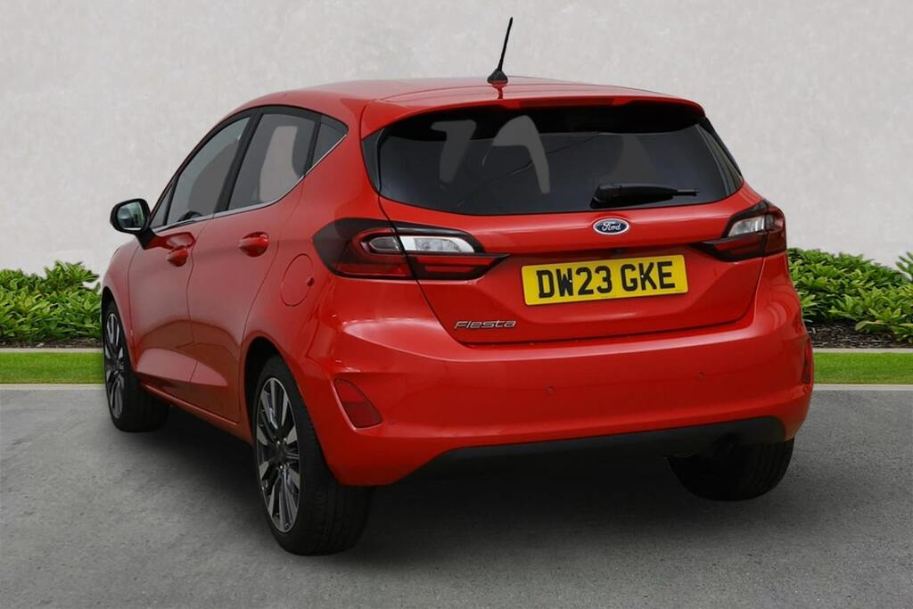 Ford Fiesta 1.0T Ecoboost Titanium X Hatchback Manu Red #5