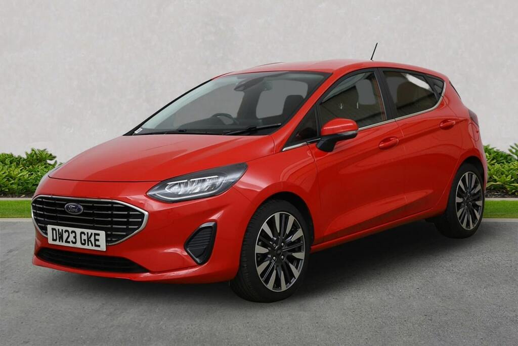 Ford Fiesta 1.0T Ecoboost Titanium X Hatchback Manu Red #3