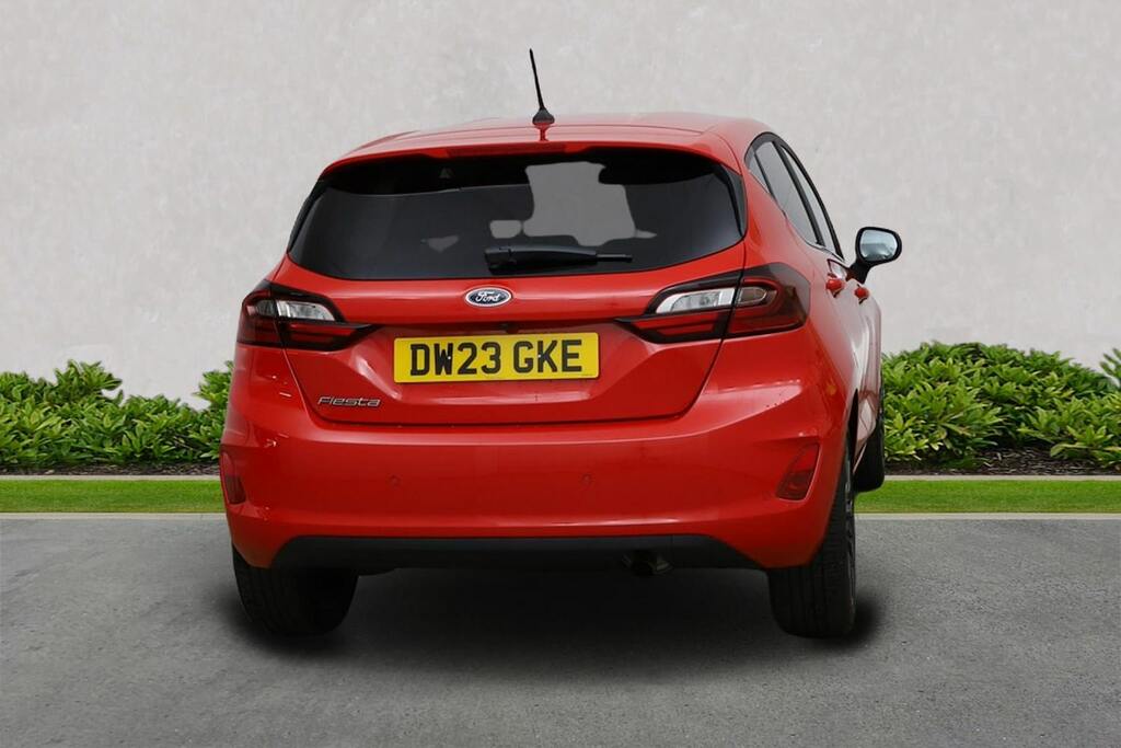 Ford Fiesta 1.0T Ecoboost Titanium X Hatchback Manu Red #4
